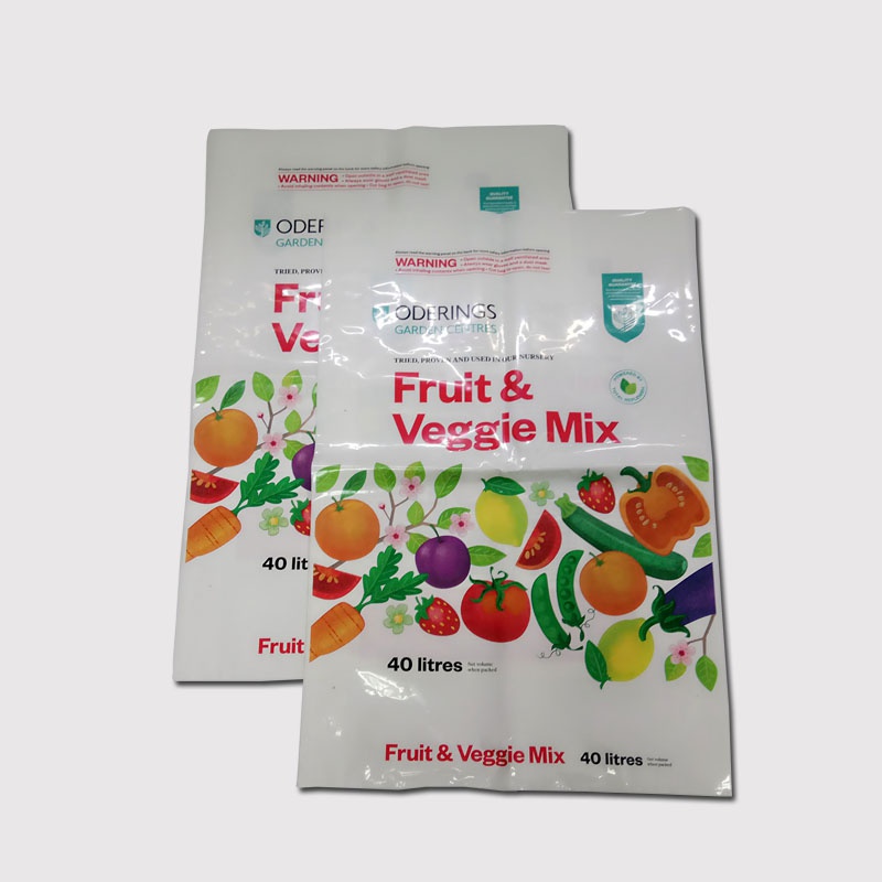 Color printing PE fruit and vegetable packaging bag