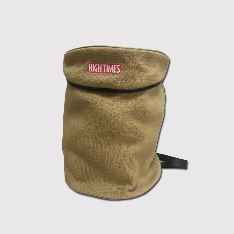 Cylindrical linen environmental protection bag