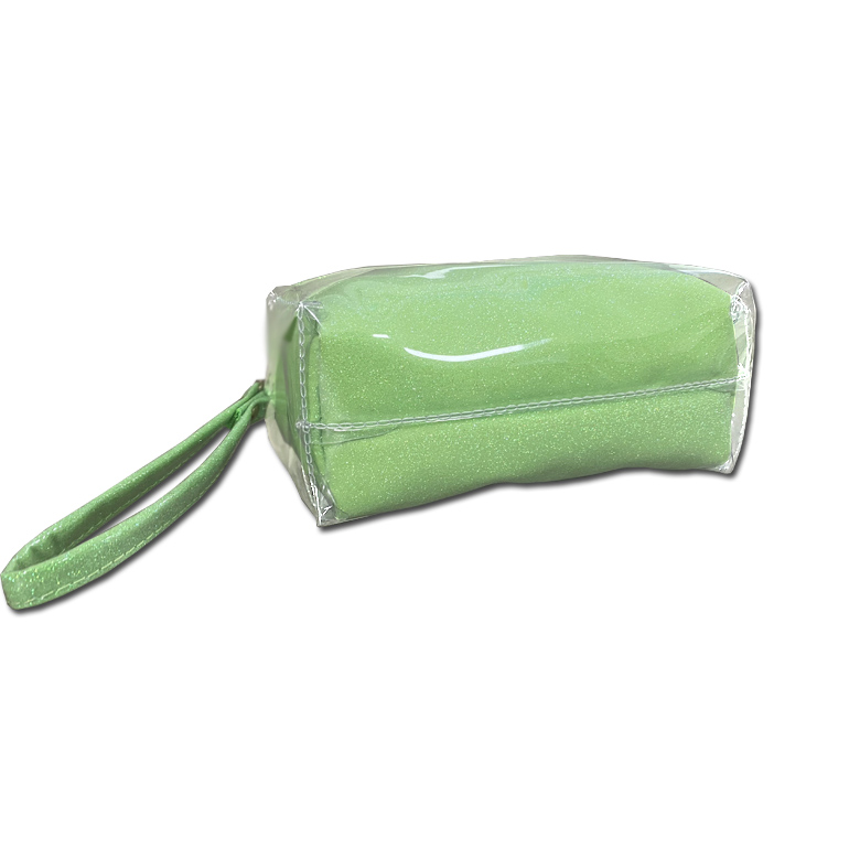 Fluorescent Green cosmetic bag