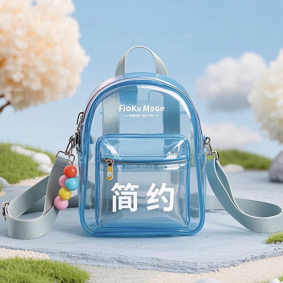 PVC Double-shoulder Backpack